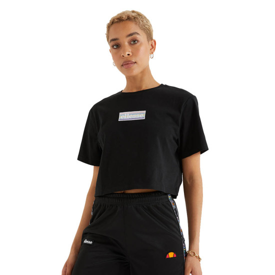 Ellesse Γυναικεία κοντομάνικη μπλούζα Hildan Crop Tee